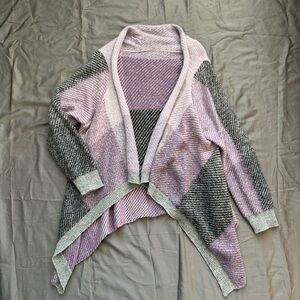 nottheSame Mohair Blend Asymmetrical Cardigan